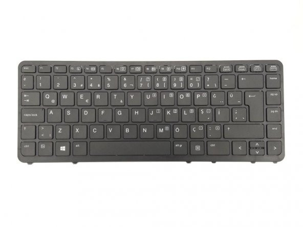 HP EliteBook 840 G1, 850 G1 Notebook Klavye (Siyah TR) - 4