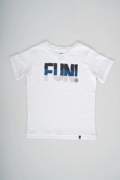 ERKEK ÇOCUK FUN SMİLE DEĞİŞEN PULLU KISA KOL TİŞÖRT - 9