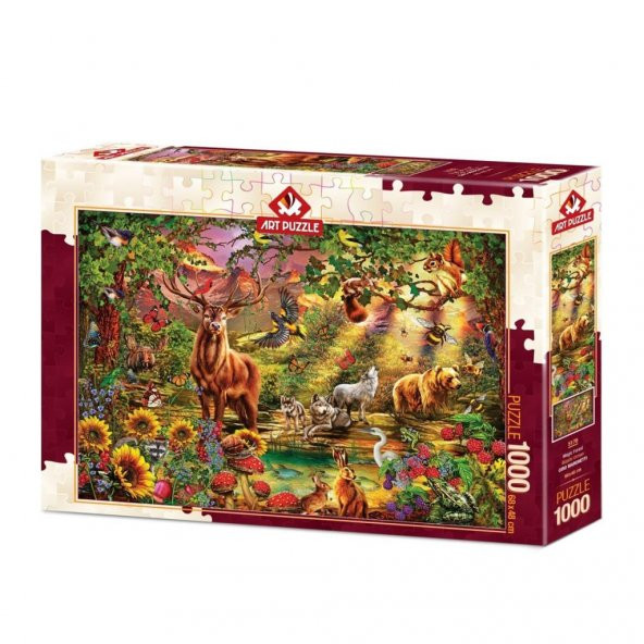 5176 Art Puzzle Büyülü Orman 1000 Parça Puzzle