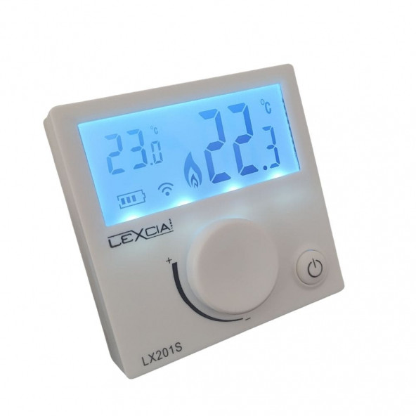 Rcon Lexcia LX 201 S Kablosuz Dijital Oda Termostatı - 1
