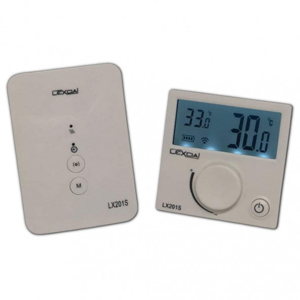 Rcon Lexcia LX 201 S Kablosuz Dijital Oda Termostatı - 4