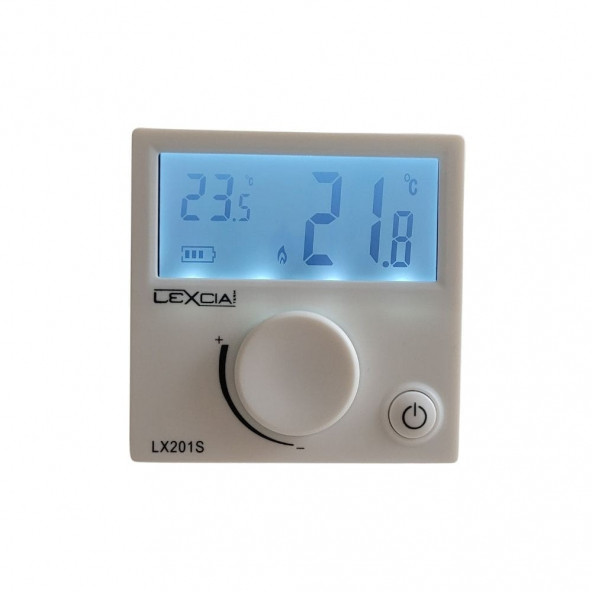 Rcon Lexcia LX 201 S Kablosuz Dijital Oda Termostatı - 5