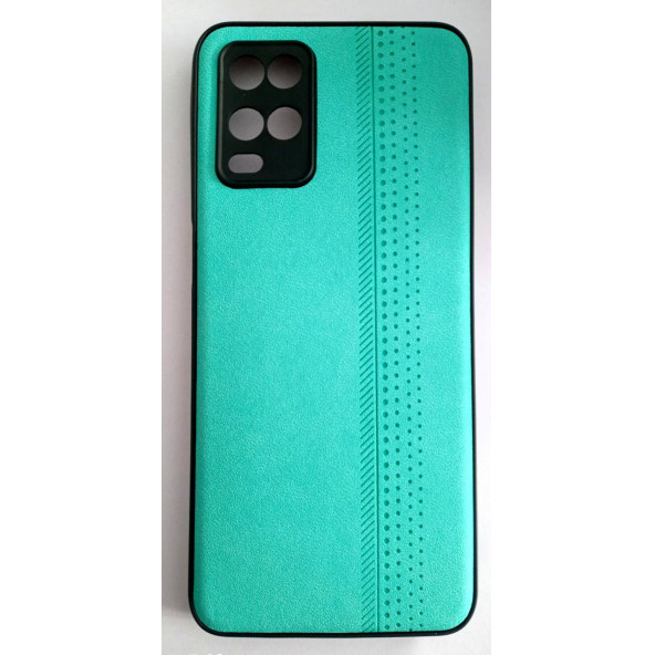 Oppo A54 Deri Görünümlü Spor Yumuşak Kılıf - Resim 2