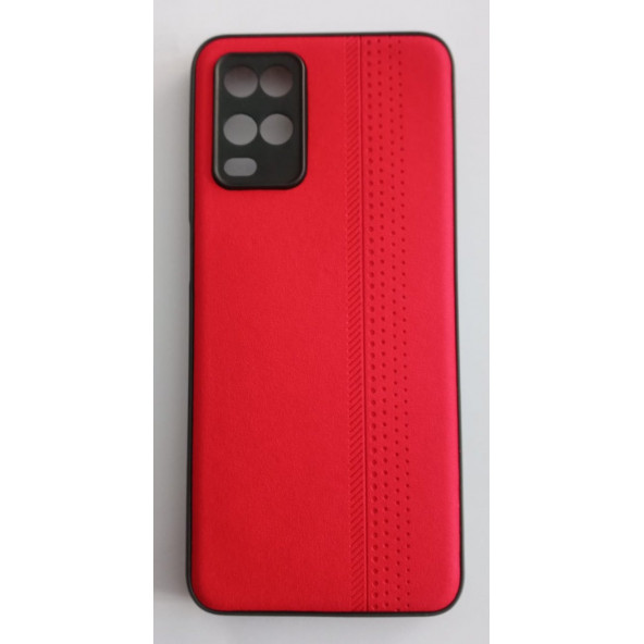 Oppo A54 Deri Görünümlü Spor Yumuşak Kılıf - Resim 6