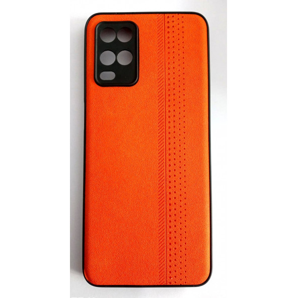 Oppo A54 Deri Görünümlü Spor Yumuşak Kılıf - Resim 7