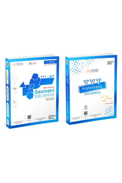 Tyt Matematik Soru Bankası + Tyt Geometri Soru Bankası 345 Yayınları