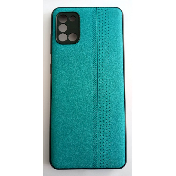 Samsung Galaxy A31 Deri Görünümlü Yumuşak Spor Kılıf - Resim 6