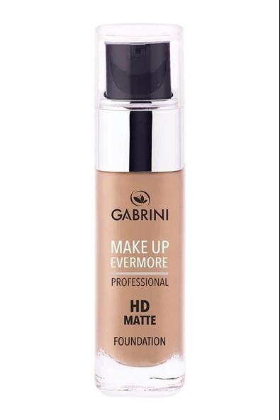 Gabrini Mat Fondöten Professional Hd Matte Foundation 2 No - 1