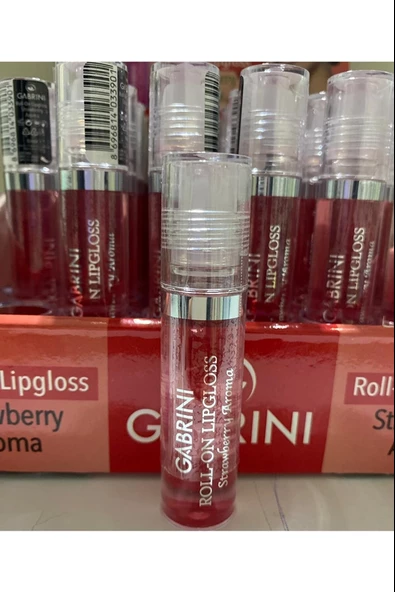 Gabrini Çilek Aromlı Dudak Parlatıcısı Josephglobal Roll-On Lıpgloss 6 Ml