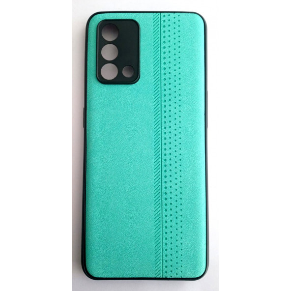 Oppo A74 Deri Görünümlü Spor Yumuşak Kılıf - 4