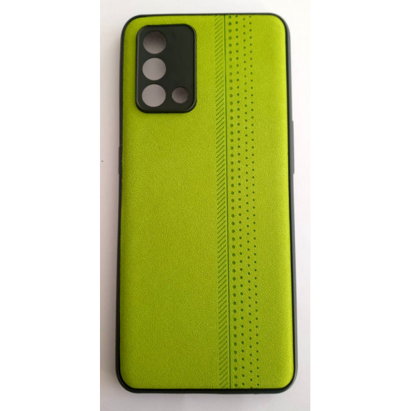 Oppo A74 Deri Görünümlü Spor Yumuşak Kılıf - 5