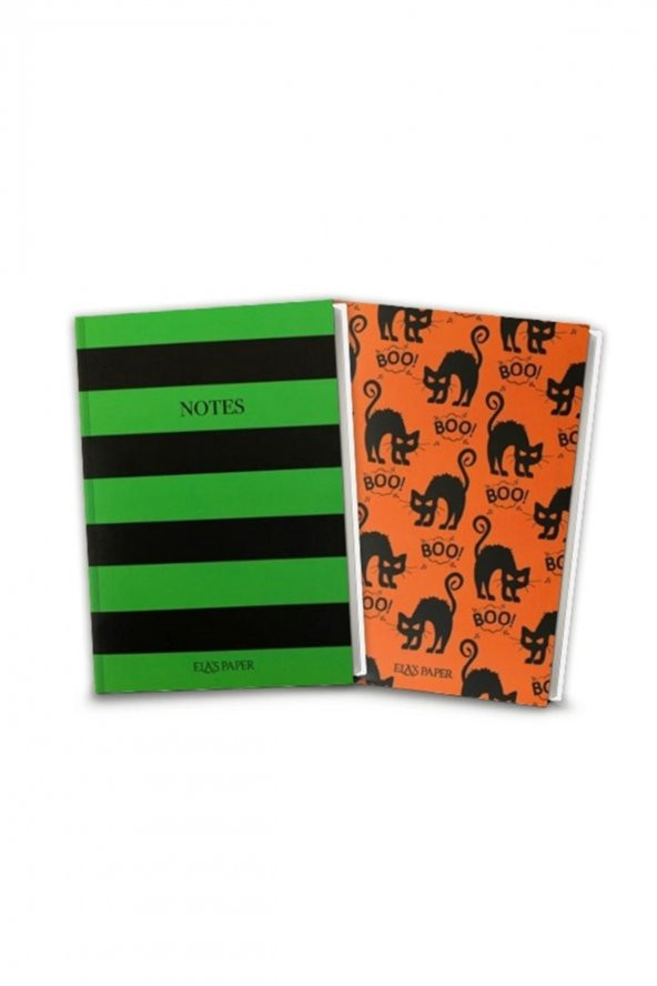 Notes Helloween Twins Defter (2 Defter Takım) - NULL