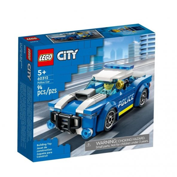 60312 LEGO® City - Polis Arabası, 94 parça, +5 yaş