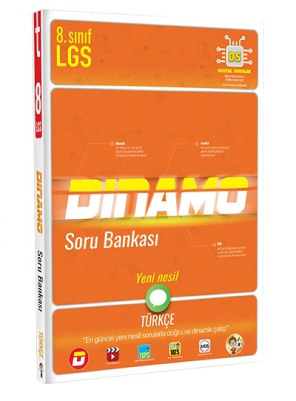 8. Sınıf Türkçe Dinamo Soru Bankası - Tonguç Yayınları