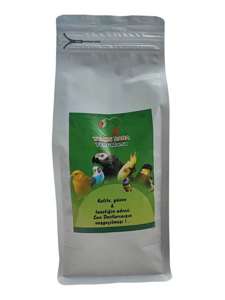 YALÇIN BABA YEM MAMA KARIŞIK PRESTİGE KANARYA YEMİ ( ASPUR ) 1,5 KG