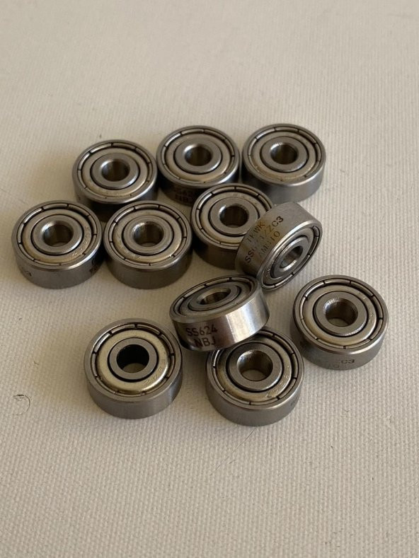 624 Minyatür Rulman 4x13x5 mm 1 Adet - 3D Yazıcı Rulmanı - 7