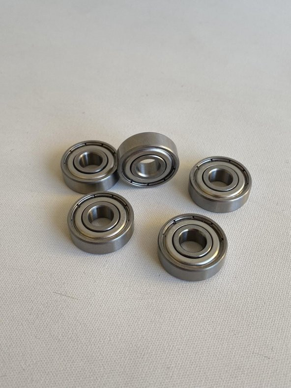 607 Minyatür Rulman 7x19x6 mm 10 Adet - 3D Yazıcı Rulmanı - 7