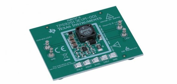 Texas Instruments TPS92513EVM-001 Yüksek Akım Led Evaluation Modül