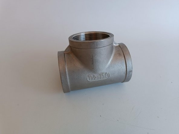 316 Paslanmaz Çelik Dişli Te 1 1/2" - Resim 4