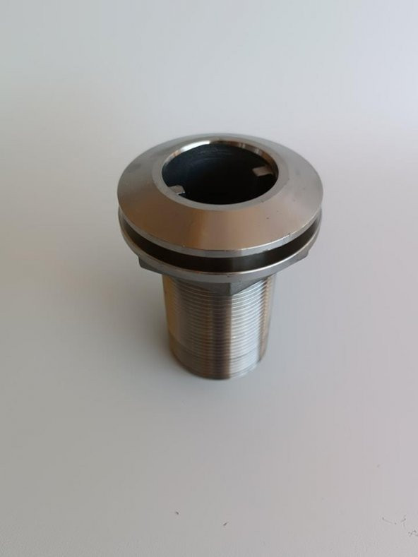 316 Paslanmaz Çelik Tekne Su Tesisatı Tahliye Bağlantı Aparatı 1 1/2" ürün görseli