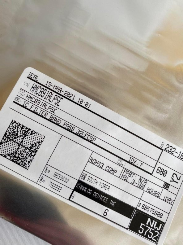 Analog Devices HMC891ALP5E Aktif Filtre Entegre 6 Adet - Resim 3