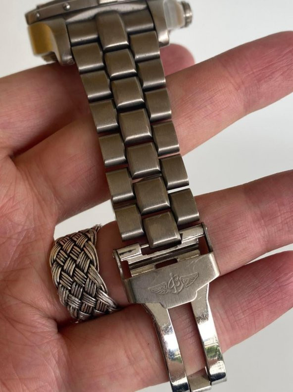 Breitling Avenger Seawolf 44mm Titanyum Kordon Erkek Kol Saati 2. El - Resim 5