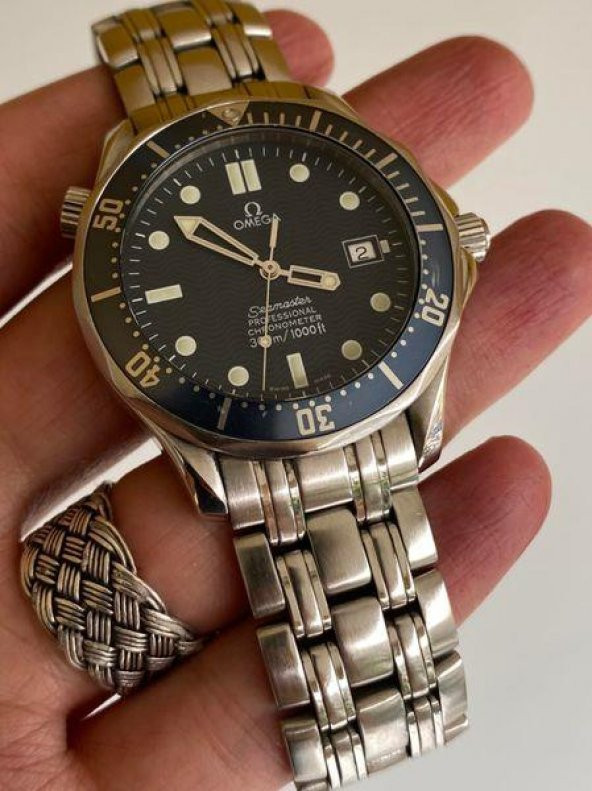 Omega Seamaster Chronometer 41mm Çelik Kordon Erkek Kol Saati 2. El ürün görseli