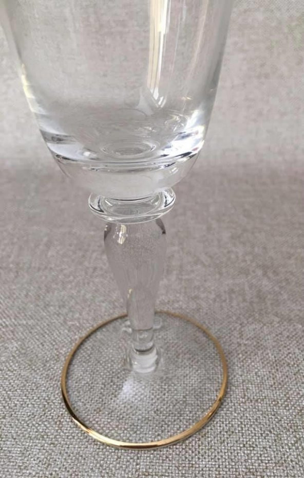 1980’ler Avrupa Vintage Kristal Kadeh 19 cm - 6