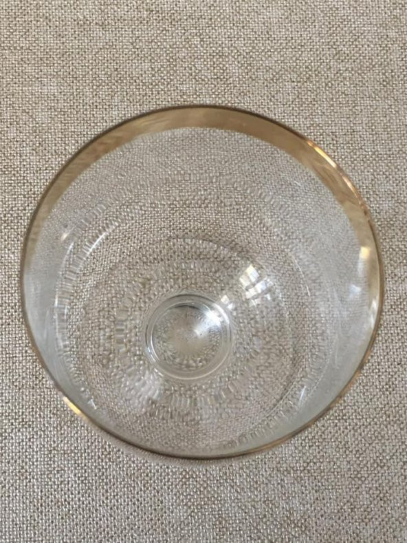 1980’ler Avrupa Vintage Kristal Kadeh 13 cm - 4