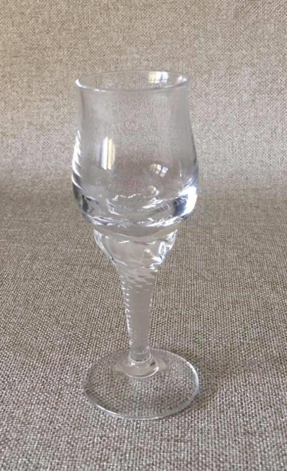 1980’ler Avrupa Vintage Kristal Kadeh 11 cm - 2
