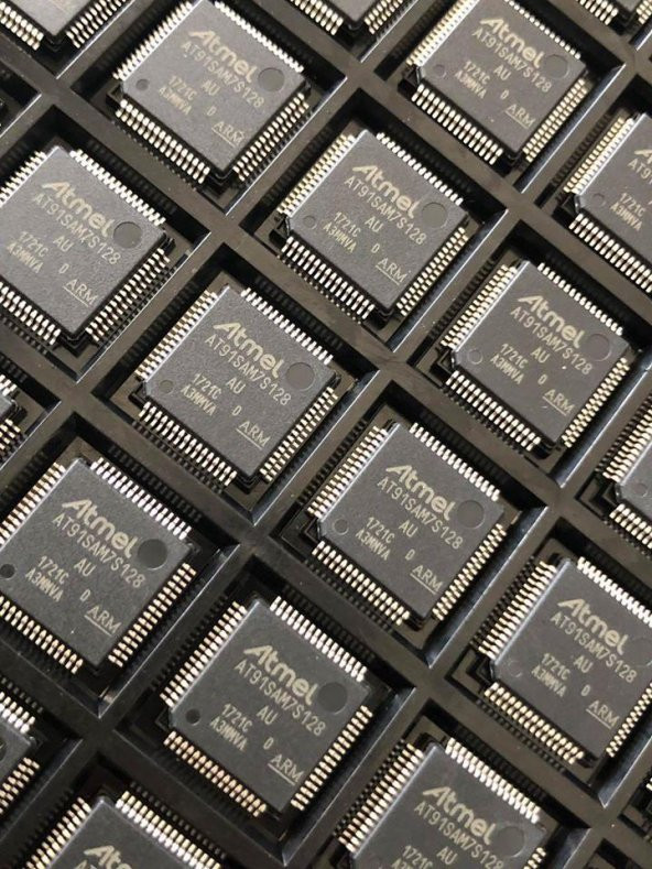 Atmel AT91SAM7S128 AU Mikroçip Entegre - 1
