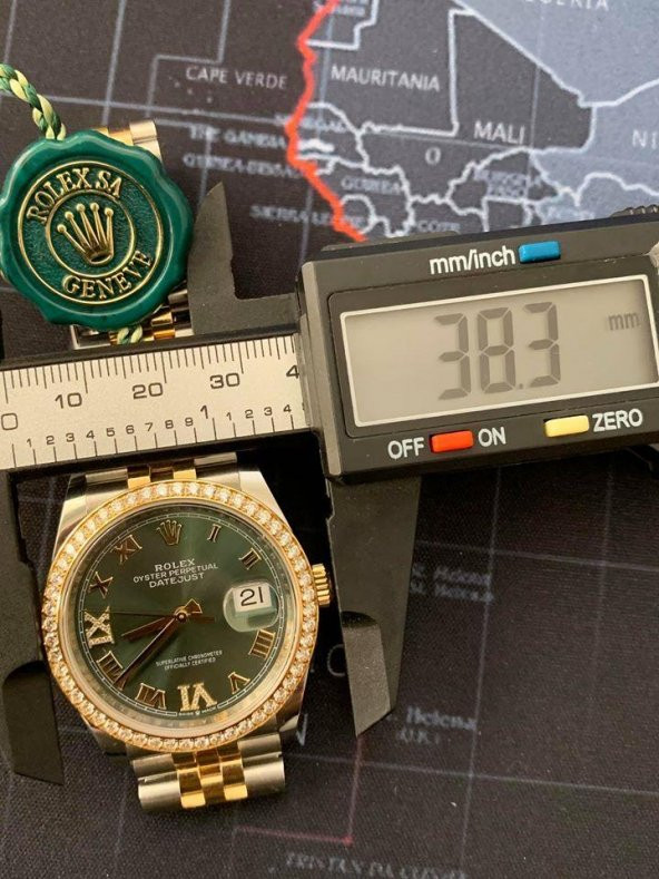 Rolex 126283RBR Datejust Çelik Altın Pırlantalı Kol Saati - 5