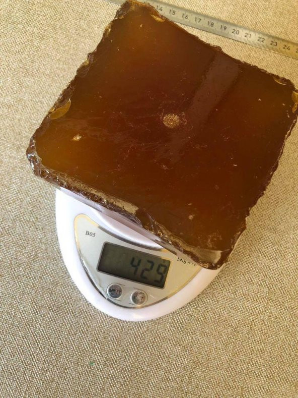 Tam Tespitsiz Sıkma Pres Kehribar 415-480 Gram - 5