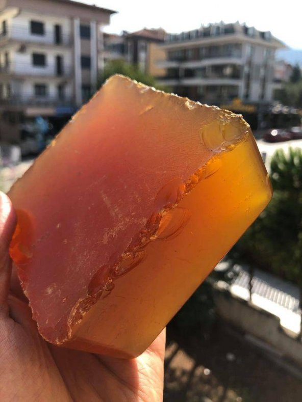 Tam Tespitsiz Sıkma Pres Kehribar 415-480 Gram - 9