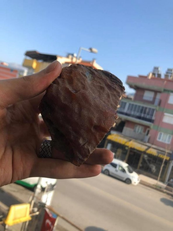 Baltık Doğal Kaya Damla Kehribar Faturalı 128 Gram - Kaya Damla Kehribar Taş - 4