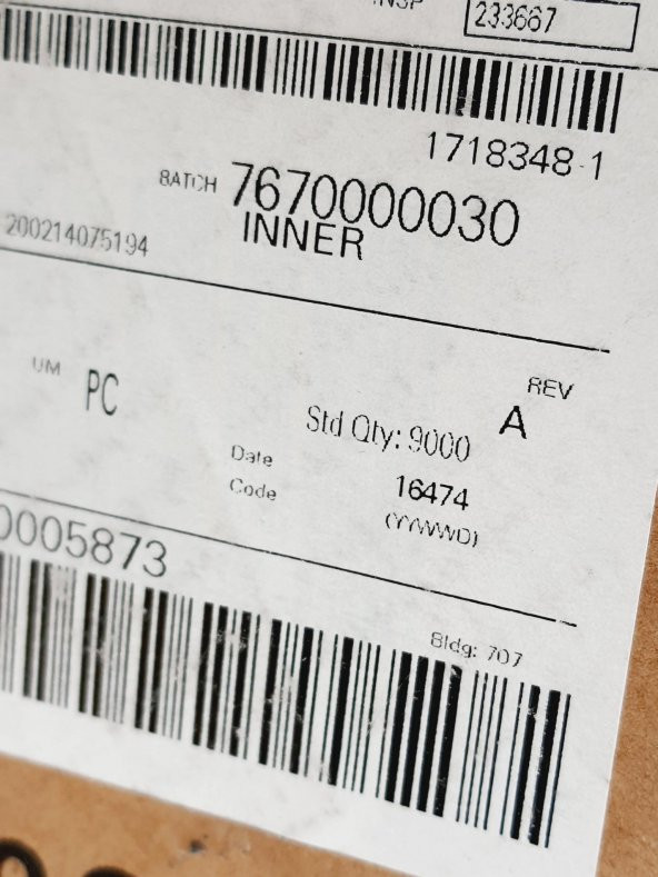 TE Connectivity 1718348-1 AMP MCON Serisi Otomotiv Konnektörü 9000 Adet - Resim 6