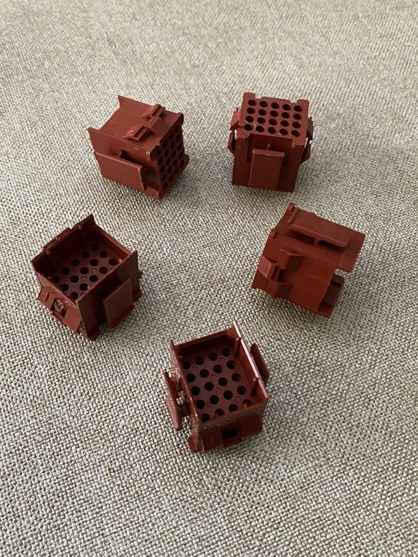 TE Connectivity 1-640514-0 20 Girişli Konnektör 5 Adet - Resim 2