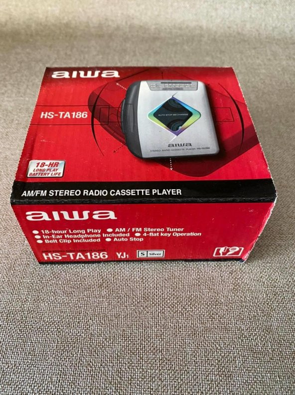 Aiwa HS-TA186 Nostalji Am/Fm Kaset Çalar Sorunlu - 3