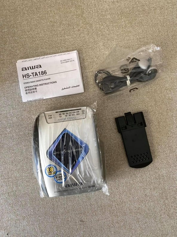 Aiwa HS-TA186 Nostalji Am/Fm Kaset Çalar Sorunlu - 4
