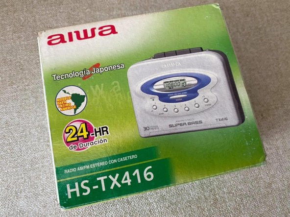 Aiwa HS-TX416 Nostalji Am/Fm Dijital Kaset Çalar Sorunlu - 3