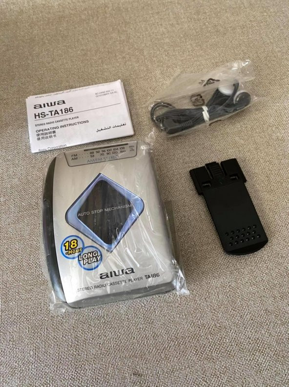 Aiwa HS-TA186 Nostalji Am/Fm Kaset Çalar Sorunlu - 6