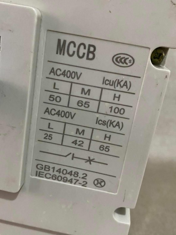 Westhomes 630A 8Kv Kaçak Akım Korumalı Şalter WCM1-630L/3300 - 9