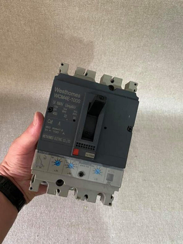 Westhomes 100A 8kV Kaçak Akım Korumalı Şalter WCM4E-100S - 7