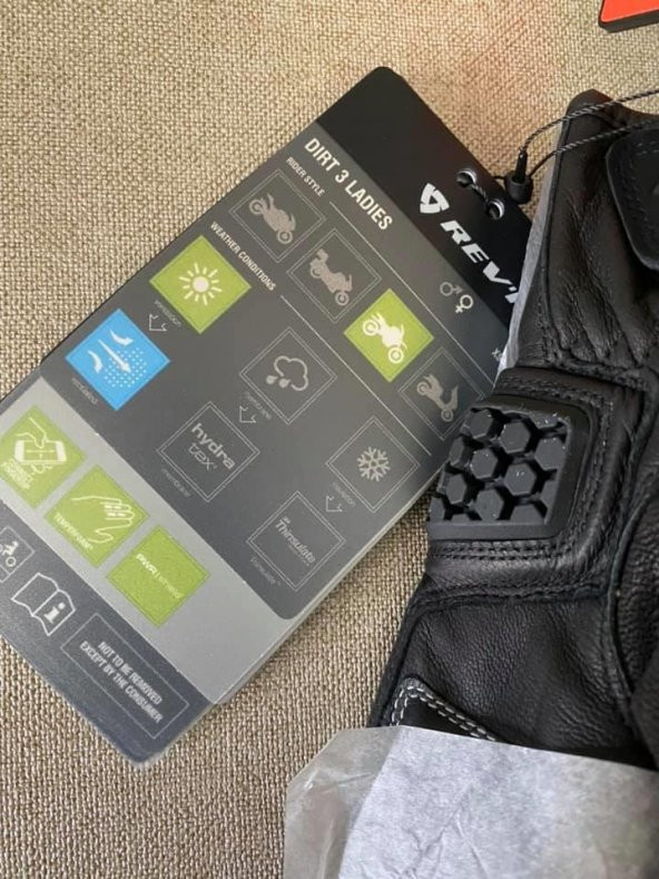 Revit Gloves Dirt 3 Ladies Eldiven M Beden FGS1530010 - Revit Motosiklet Eldiveni - 5