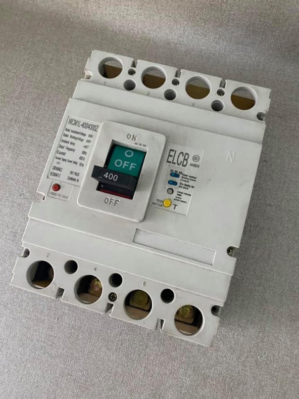 Westhomes 400A Kaçak Akım Korumalı Şalter WCM1L-400/4300Z