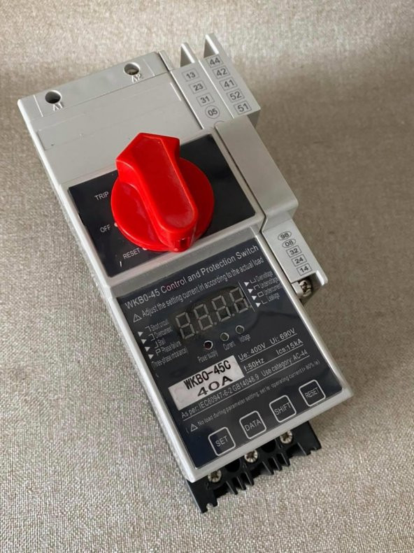 Westhomes 400V 40A Motor Kontrol ve Koruma Şalteri WKB0-45C - 5