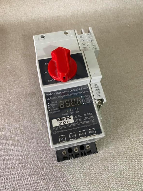 Westhomes 400V 25A Motor Kontrol ve Koruma Şalteri WKB0-32C - 3
