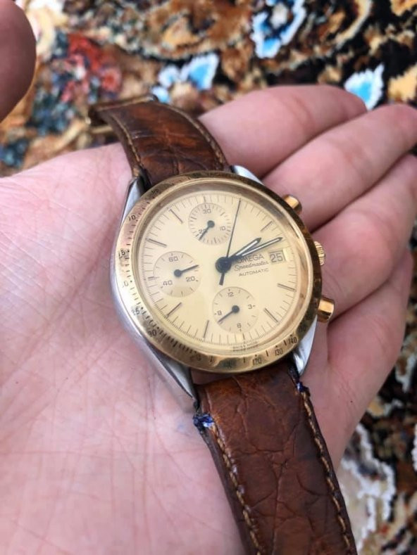 Omega Speedmaster Altın Çelik Erkek Kol Saati - 2