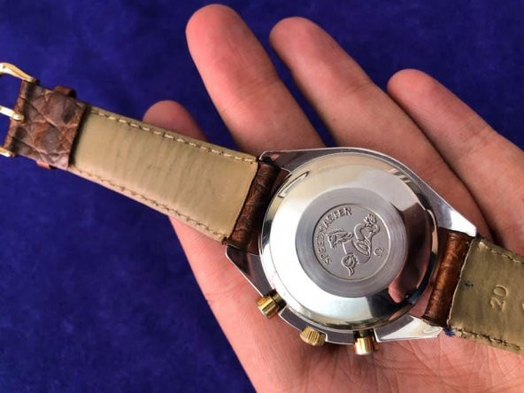 Omega Speedmaster Altın Çelik Erkek Kol Saati - 3