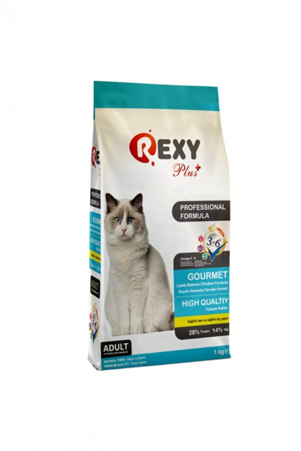 REXY YETİŞKİN KEDİ MAMASI GURME 1KG